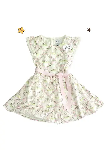 Vestido casual con forro interior  talla 7 