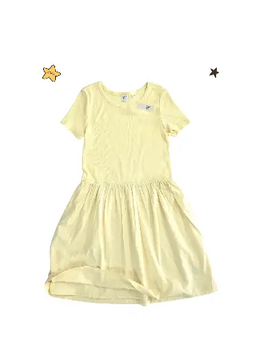 Vestido tela suave y con forro talla 7