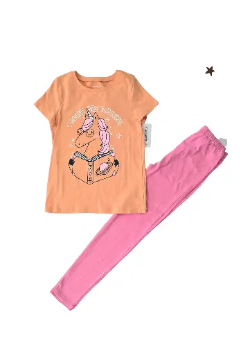 Set camiseta con leggin escarchada talla 10