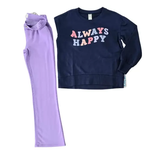 Camisa sweater y jeggings calientita, talla 10