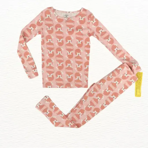 Pijama manga larga 🦊, talla 12