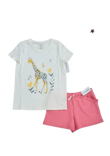 Camiseta y short talla 12 