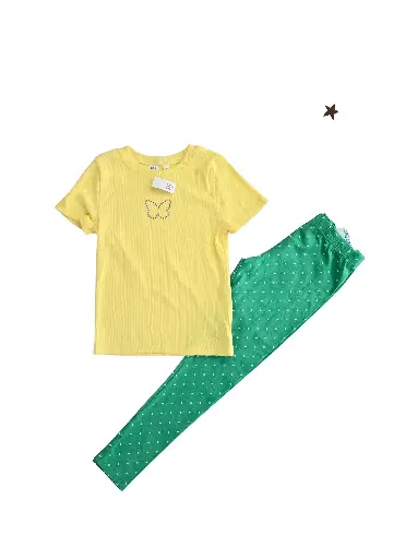 Camisa stretch y leggin talla 14