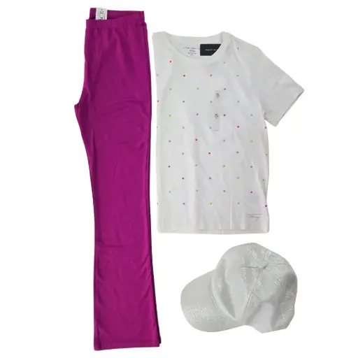 Blusa y leggings, talla 16