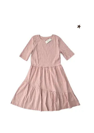 Vestido casual manga 3/4 talla 16