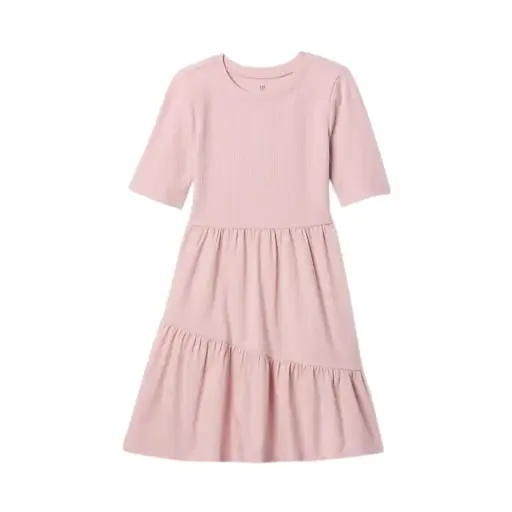 Vestido casual manga 3/4, talla 16