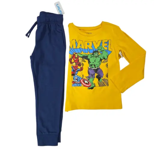 Camiseta super heroes y buzo talla 6