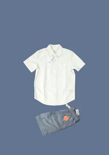 Camisa stretch y short talla 8