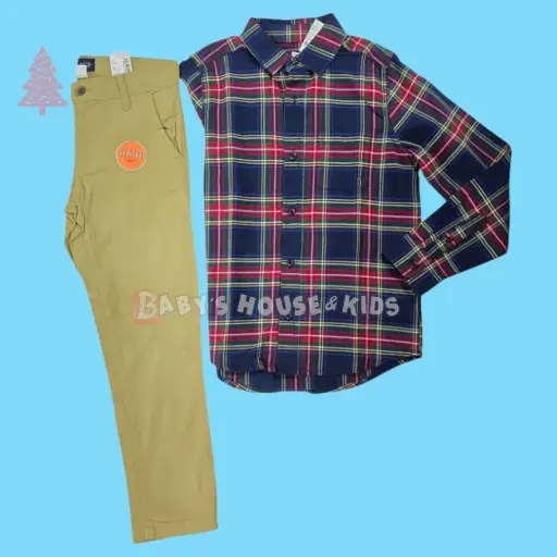 Camisa formal y pantalón formal, talla 8