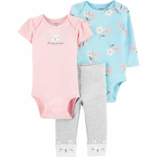 Set 3 piezas talla 3-6 meses 
