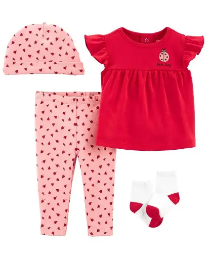 Set 4 piezas talla 3-6 meses