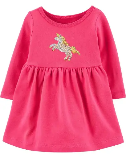 Vestido 100% algodón talla 3-6 meses