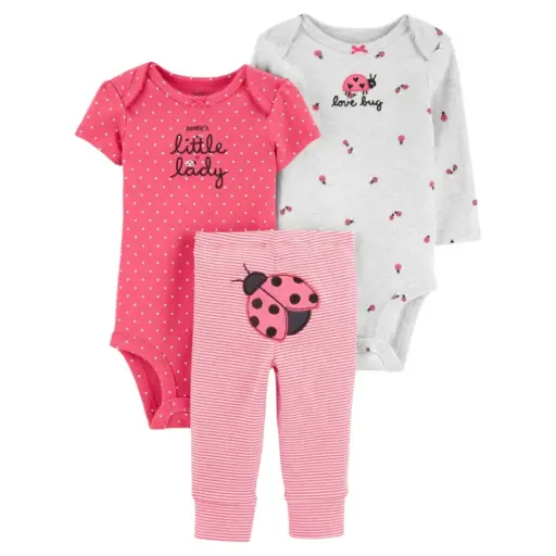 Set 3 piezas 🐞 talla 9 meses