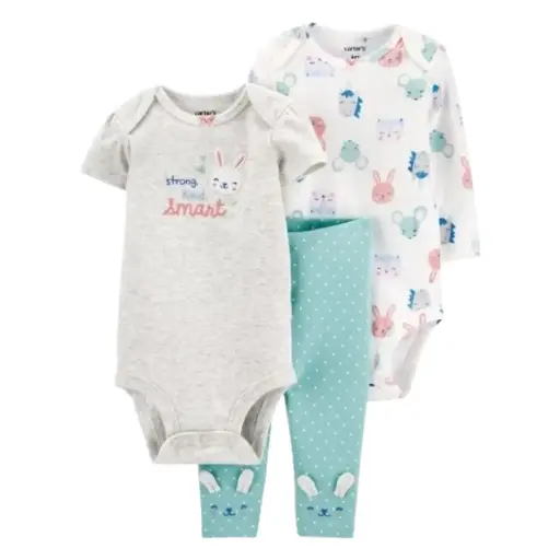 Set 3 piezas, 🐰talla 9 meses