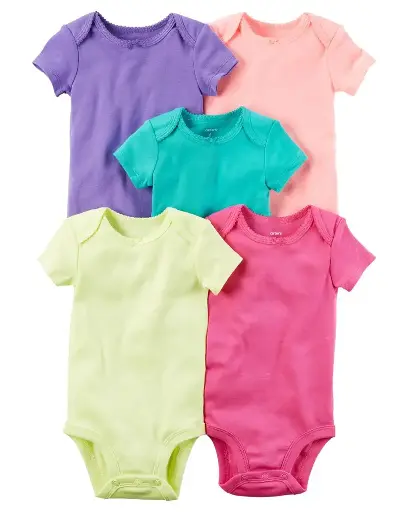 Set de 5 Mamelucos talla 9 meses 