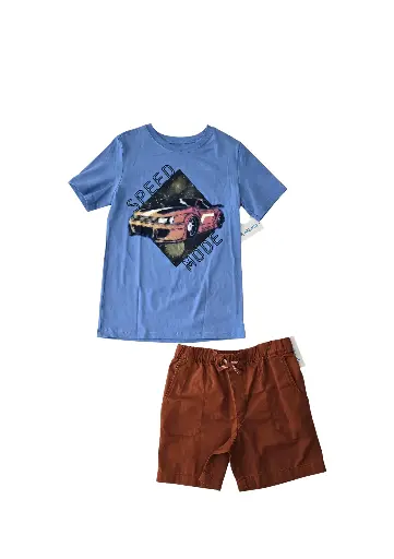 Camiseta y short talla 10