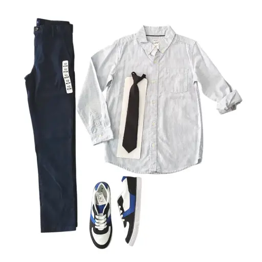 Camisa y pantalón, talla 10