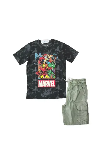 Camisa de personaje y short  talla 10