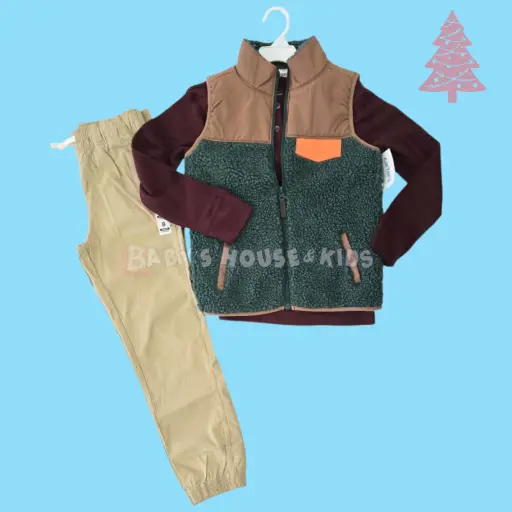 Outfit con centro calientito, talla 10