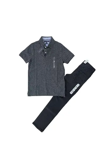 Polo tommy XS y Jean + ancho talla 14