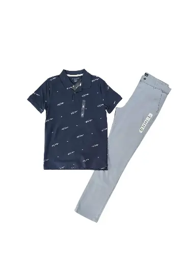 Polo tommy y pantalón stretch talla 16 años 
