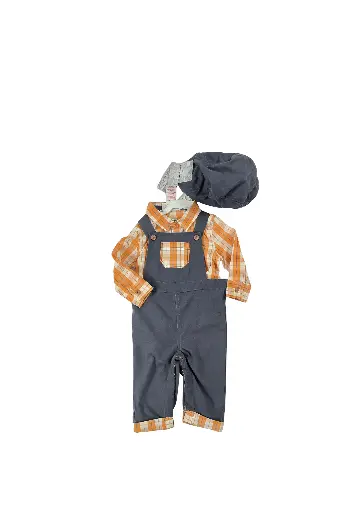 Traje con boina talla 3 meses