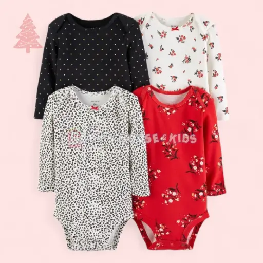 Set de mamelucos talla 6 meses