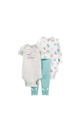 Set 3 piezas talla 12 meses .🐰