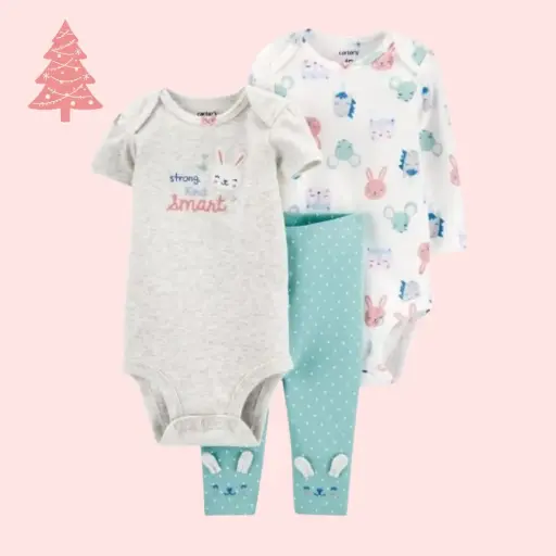 Set 3 piezas talla 12 meses .🐰