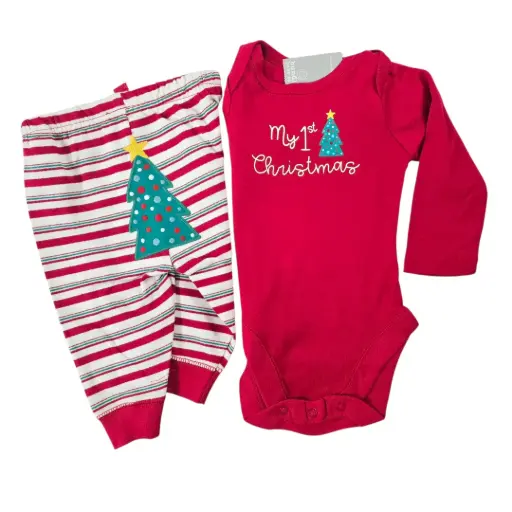 Pijama navideña ❄️ recien nacido talla 0-3 meses