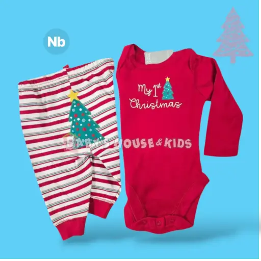 Pijama navideña ❄️ recien nacido talla 0-3 meses
