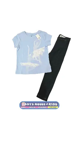 Camiseta y Leggin talla 4t niña