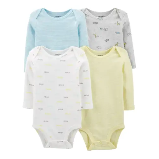 Set de 4 mamelucos 🦒talla 18 meses