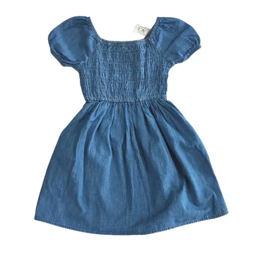 Vestido Jean stretch, talla 4t 