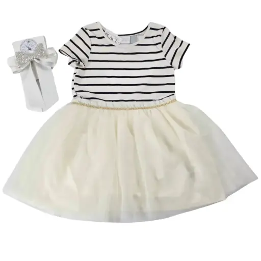 Vestido con tutú talla 5t