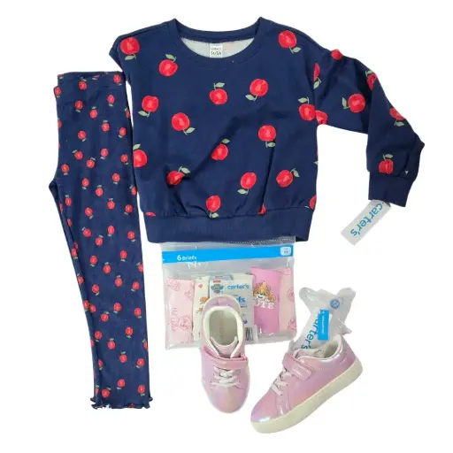 Set de algodón, talla 5t