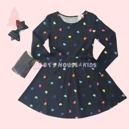 Vestido de algodón, talla 6