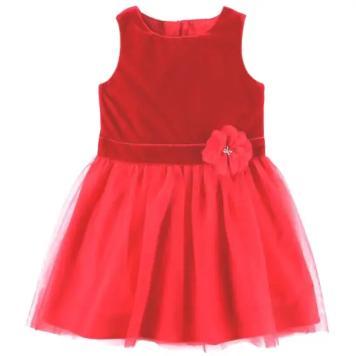 Vestido de pana y tutú, talla 7