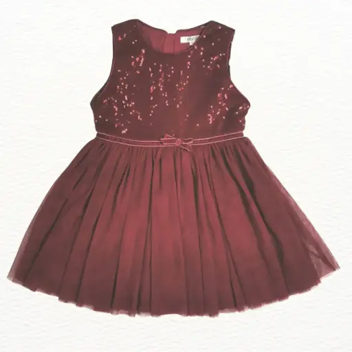 Vestido ocre formal, talla 6