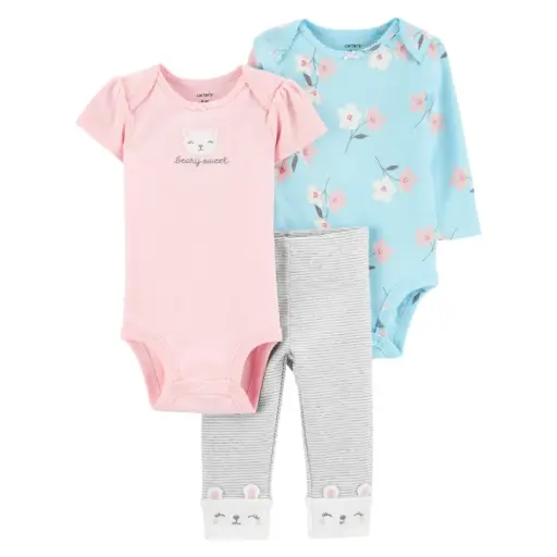 Set 3 piezas 🐻 talla 9 meses