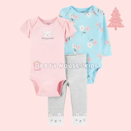 Set 3 piezas 🐻 talla 9 meses