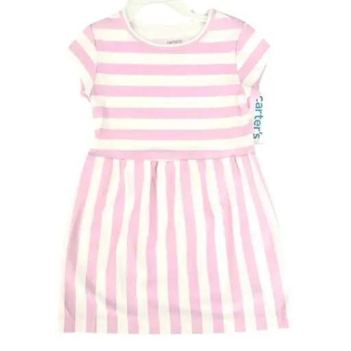 Vestido casual de tela de algodón, talla 3t