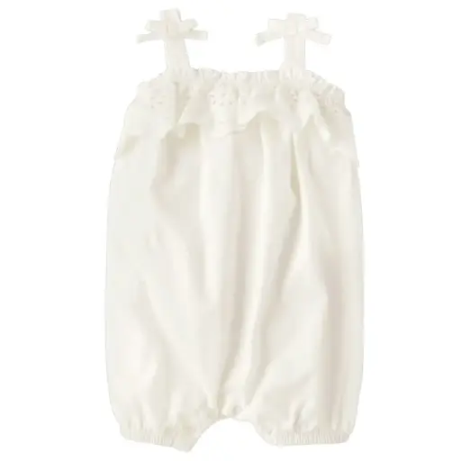 Mameluco blanco 🏖 talla 9 meses