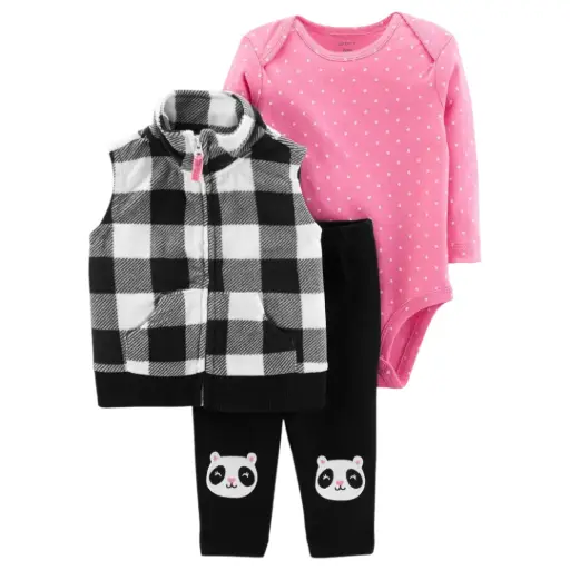 Set 3 piezas 🐼 talla 3 meses