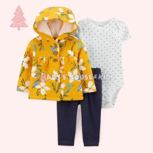 Set calientito 3 piezas talla 3 meses