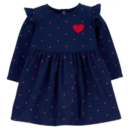 Vestido azul 💙 talla 3 meses