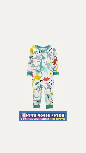 Pijama de zieper talla 2t de varón 
