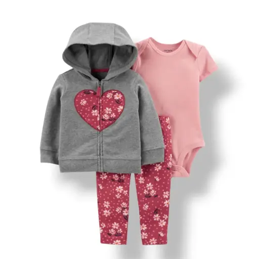 Set 3 piezas de talla 0-3 meses