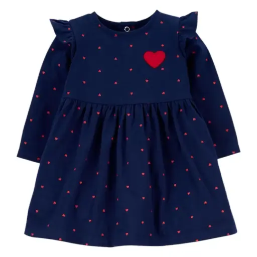 Vestido azul ❤️talla recién nacida, 0-3 meses 