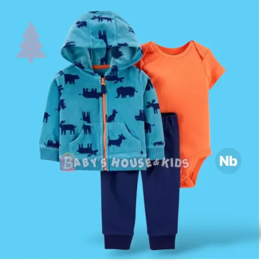 Set calientito recién nacido ☃️, talla 0-3 meses 